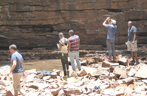 Visite du site de l’Aménagement hydroélectrique de Sambangalou