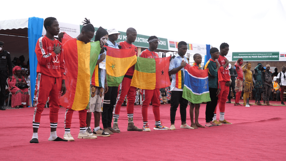 Inauguration Poste OMVG Boké Projet Energie Guinée 