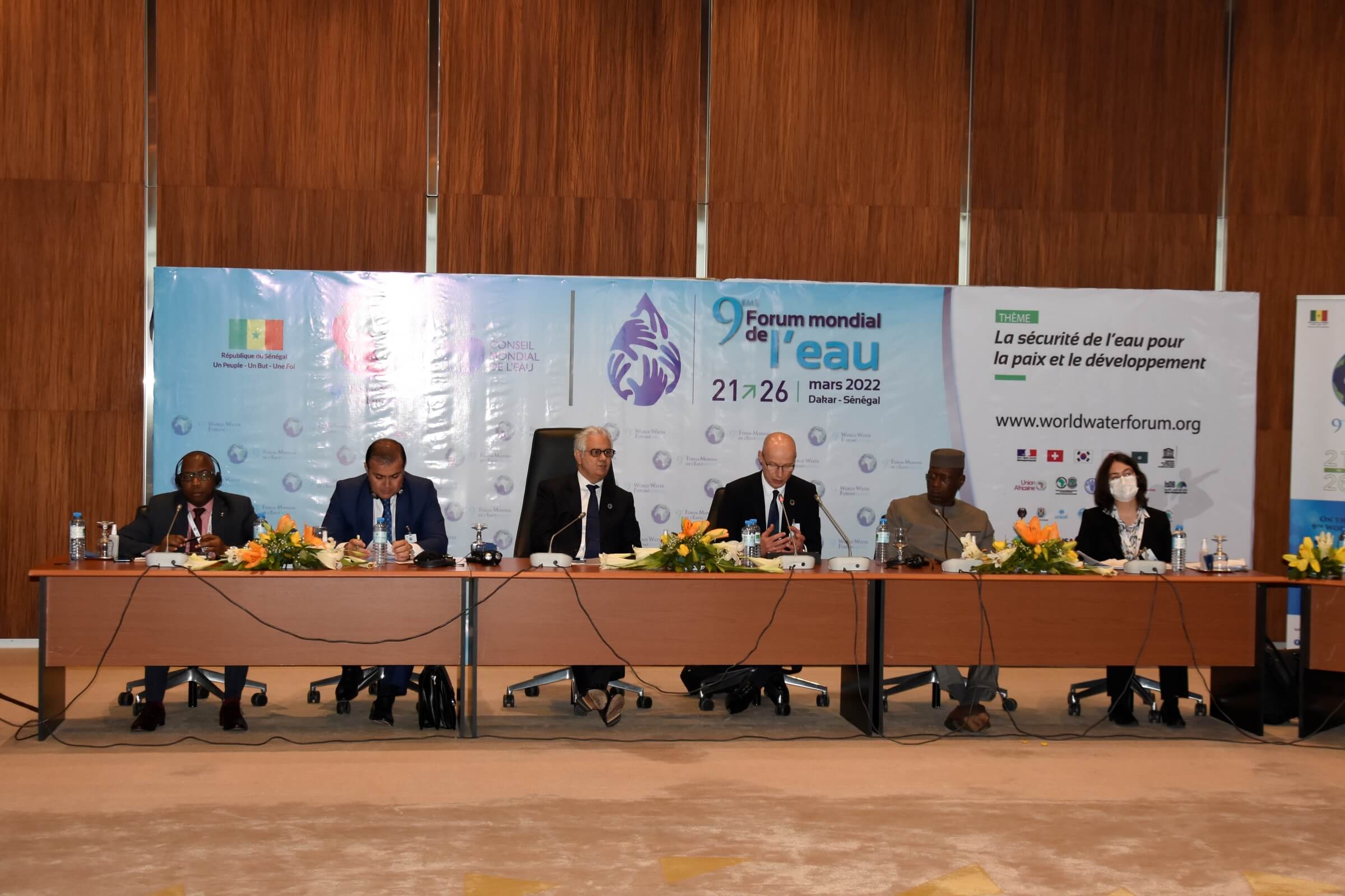 OMVG Forum mondial de l'eau Dakar Mars 2022 